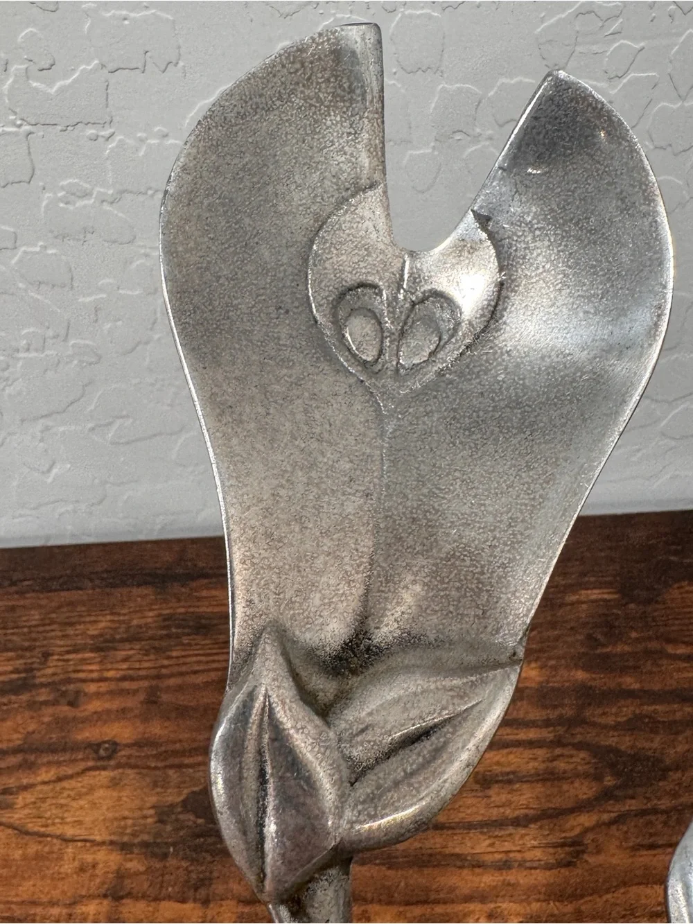 Vintage Maripos Pear Shaped Salad Servers Spoon 16